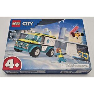 LEGO® City Emergency Ambulance and Snowboarder 60403